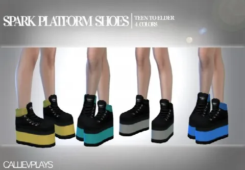 Spark platform shoes