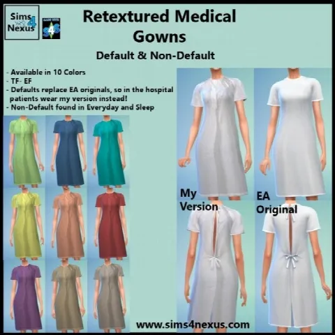 Medical Gown Retexture