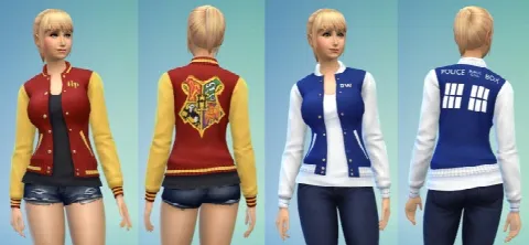 HP & DW Letterman Jackets