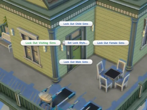 Door Locks for TS4 by scumbumbo, Sims 4 Gameplay Tweaks mod – image 2