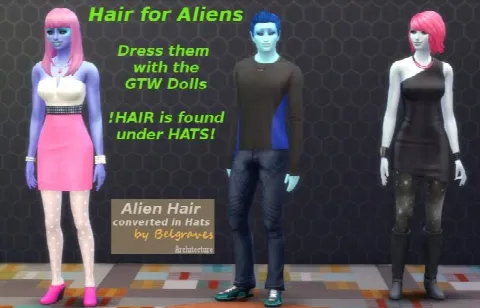 17 Alien Haircuts (from HAIR to HATS)
