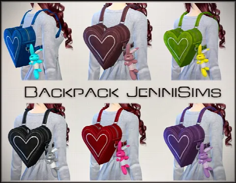 Heart backpack