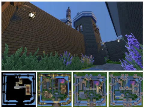 Game of Thrones Winterfell Castle by Sim4fun, Sims 4 residential lots CC – image 3