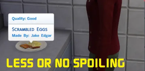 Less or No Spoiling mod