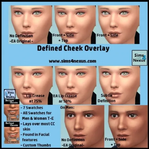 Defined Cheek Overlay