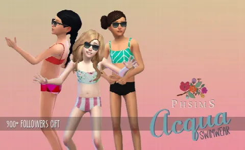 ACQUA swimwear for girls