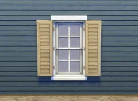Separate Window Shutters