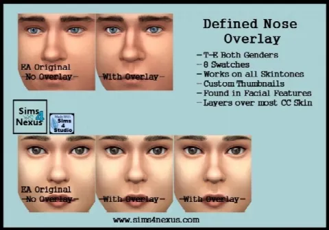 Defined Nose Overlay
