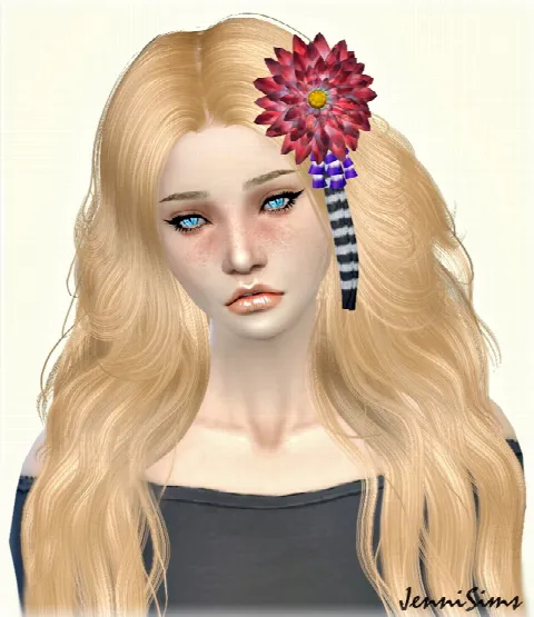 Hair Accessories: Chinese Flower, Headband Angel, Bear Clip