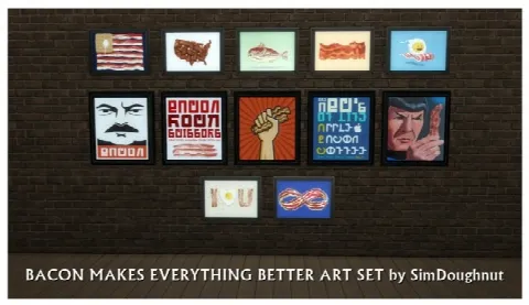 Bacon Art