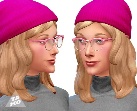 Simlish Clubmaster Eyeglasses