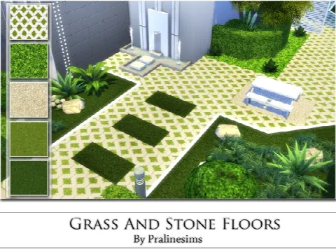 Grass And Stone Floors