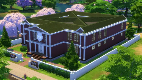 Elementary School by Sim4fun, Sims 4 community lots CC – image 2