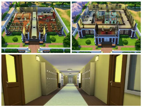 Elementary School by Sim4fun, Sims 4 community lots CC – image 3