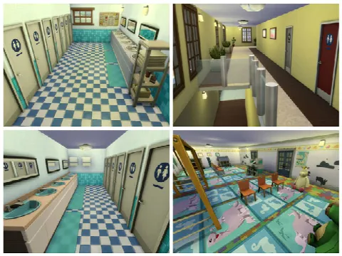 Elementary School by Sim4fun, Sims 4 community lots CC – image 4