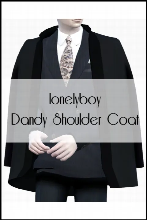Dandy shoulder coat acc.