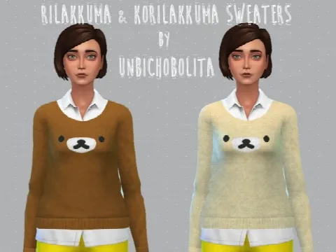 Rilakkuma sweaters at