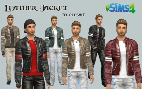 Leather jacket