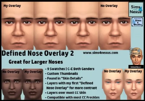 Defined Nose Overlay 2
