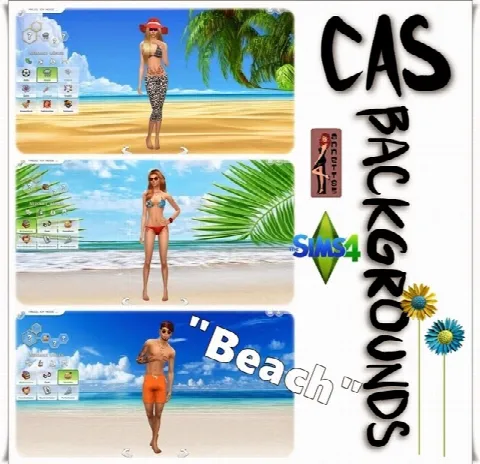 Beach CAS Backgrounds