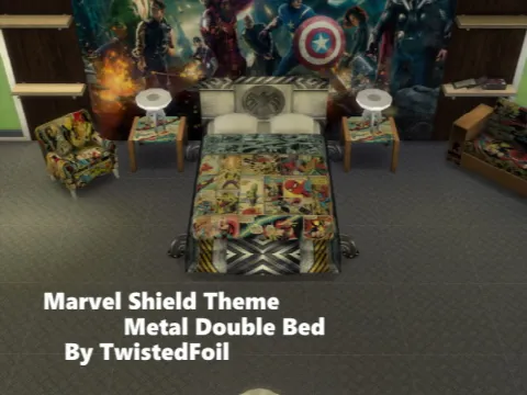 Marvel Shield Themed Bed