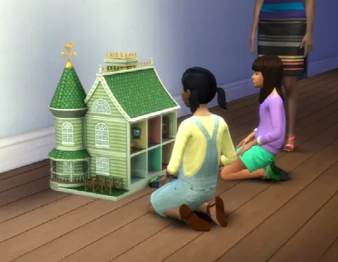 Small Victorian Dollhouse by plasticbox, Sims 4 miscellaneous CC – image 3