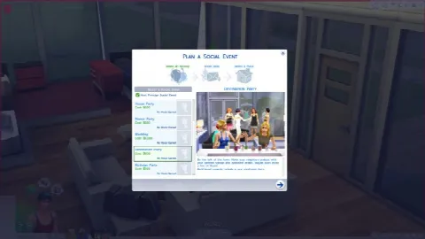 New Social Event: Destination Party