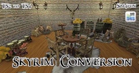 TS2 to TS4 Skyrim Conversion Pack 01
