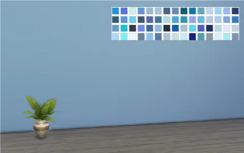 60 Shades of Blue Walls