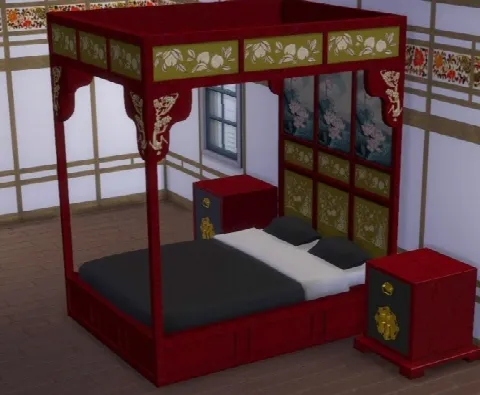 Asian Bed Frame