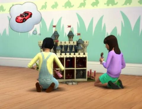 Small Modern Castle Dollhouses
