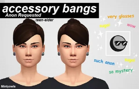 Requested accessory bangs