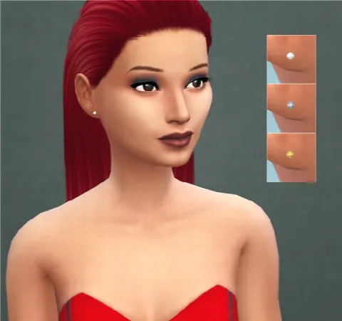 Tiny Stud Earrings