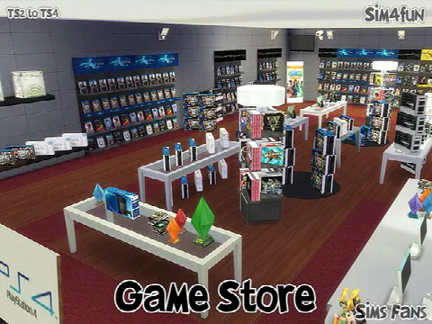 TS2 to TS4 Game Store