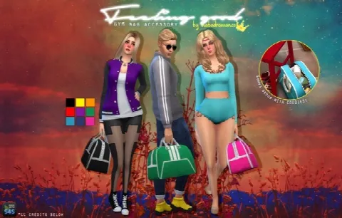 GYM Accessory bag + Deco