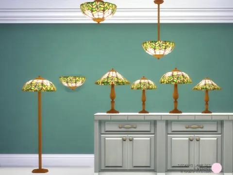 Tiffanys Lamp Set