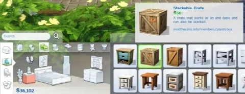 Stackable Crate by plasticbox, Sims 4 furniture CC – image 3