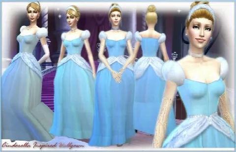 Cinderella Inspired Ballgown