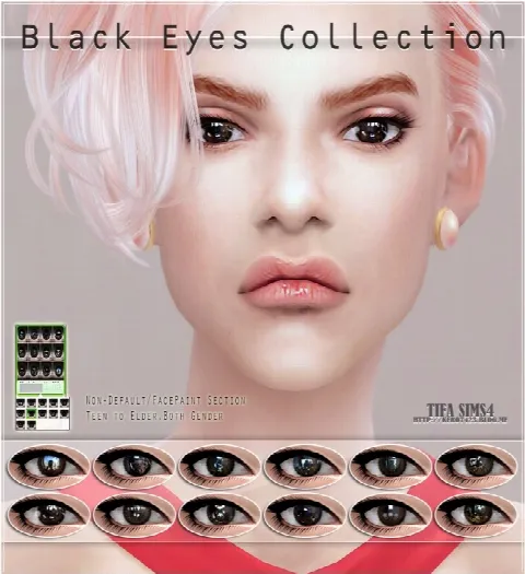 Black eyes collection