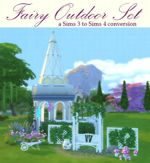 Fairy Outdoor Set