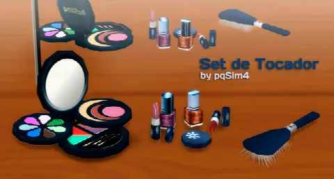 Makeup clutter