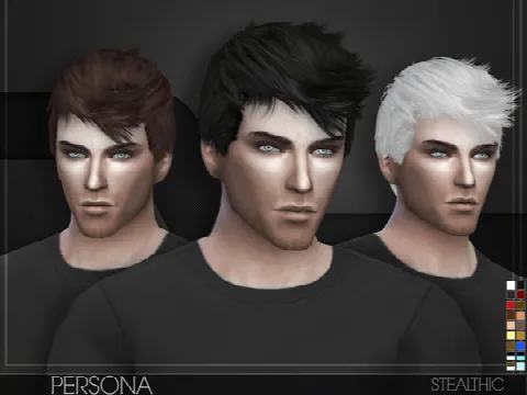 Persona Male Hair