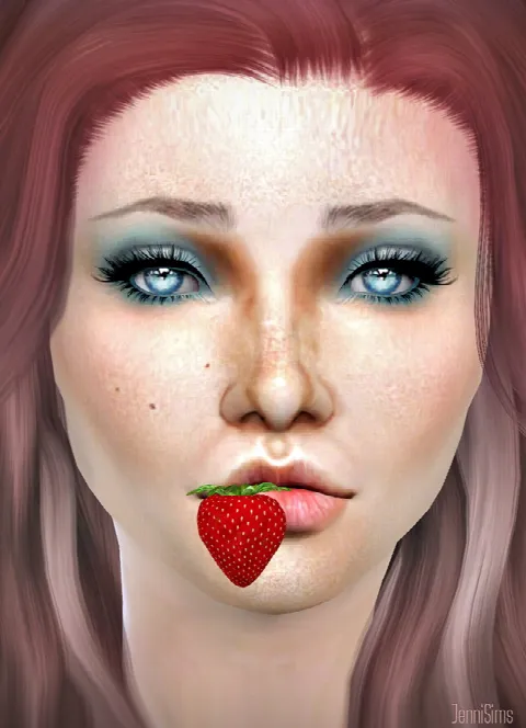 Strawberry mouth