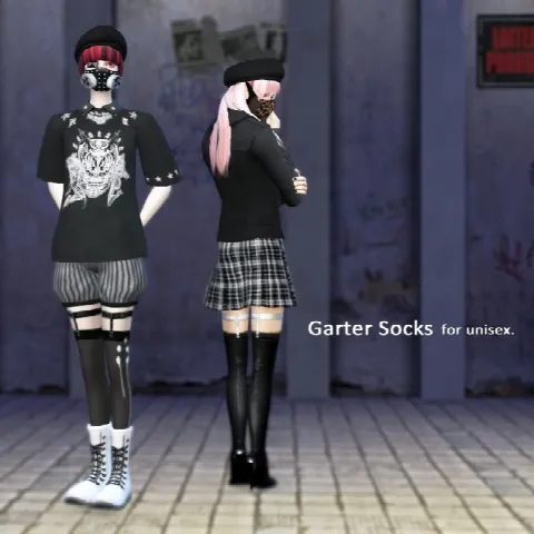 Garter Socks