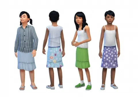 Knee-Length Skirts for Boys