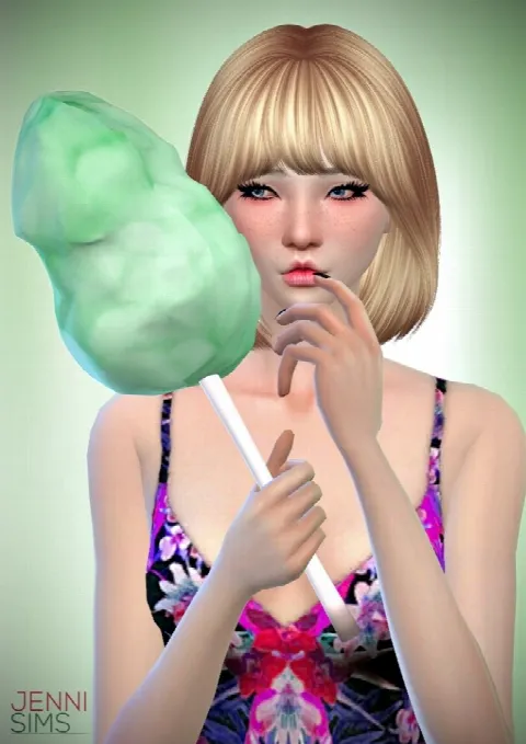 Cotton Candy, Lollipop Rainbow, Bitten Ice Cream