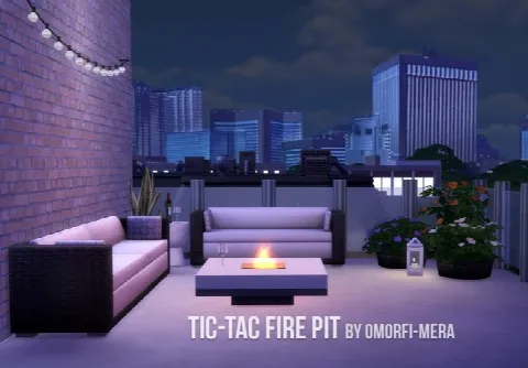 Tic-Tac Fire Pit