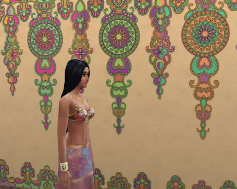 Indian style walls