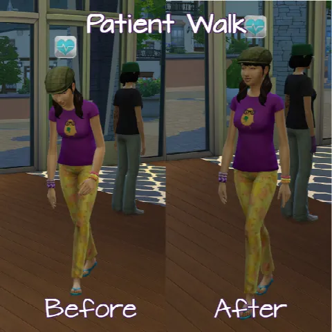 Unwanted Walk Styles Disabled