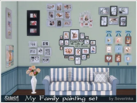 My Family painting set